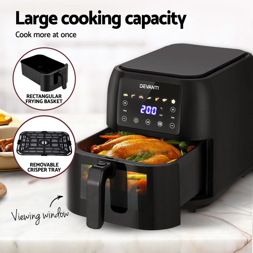 Air Fryer 8L LCD Fryers