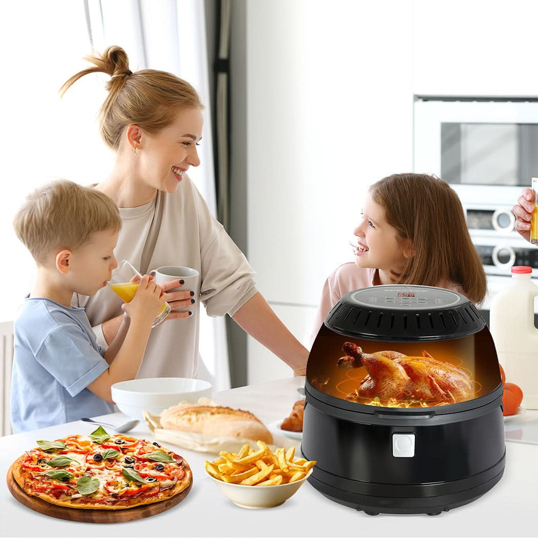 12L Air Fryer Convection Oven - Black