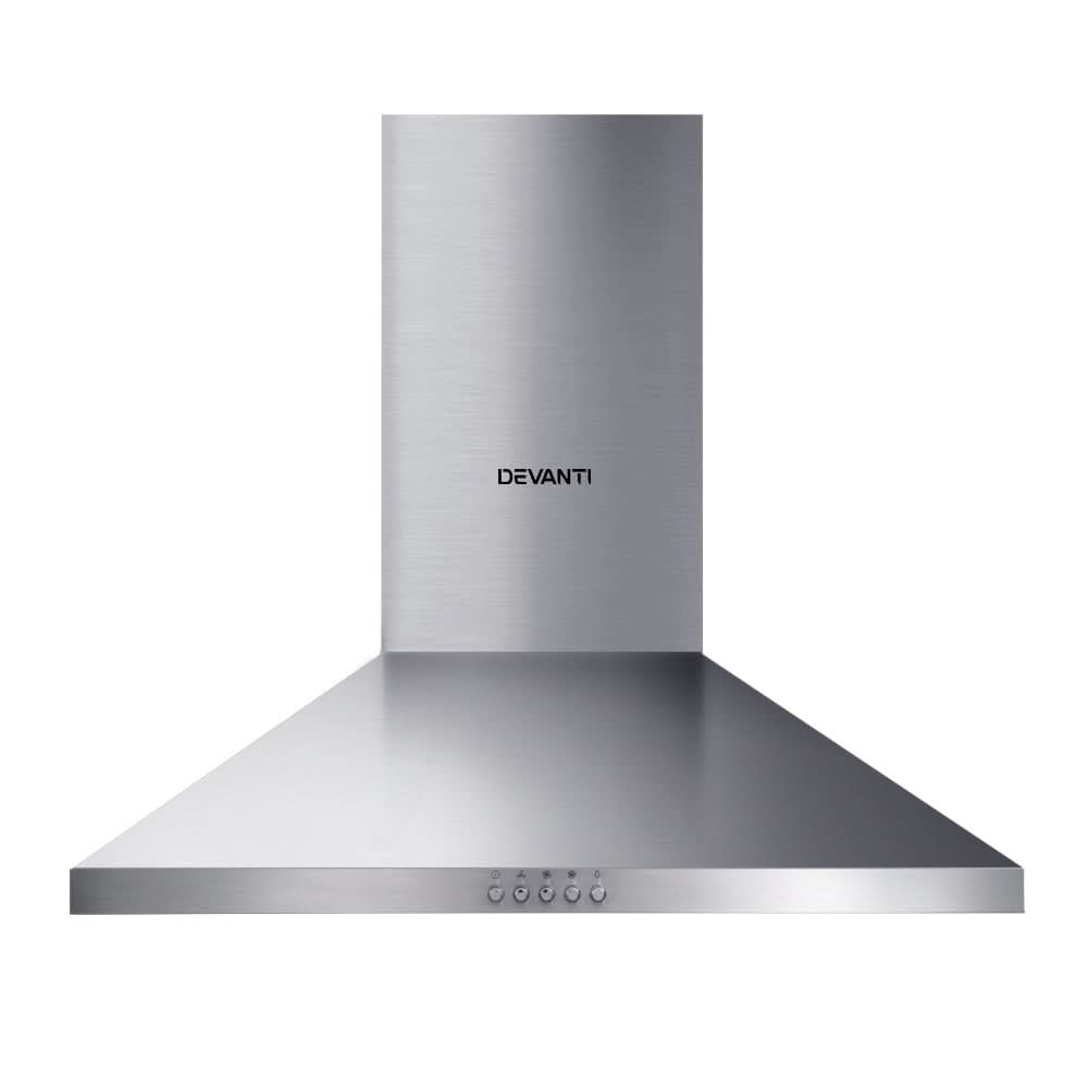 Devanti 600mm Range Hood 60cm Rangehood Stainless Steel