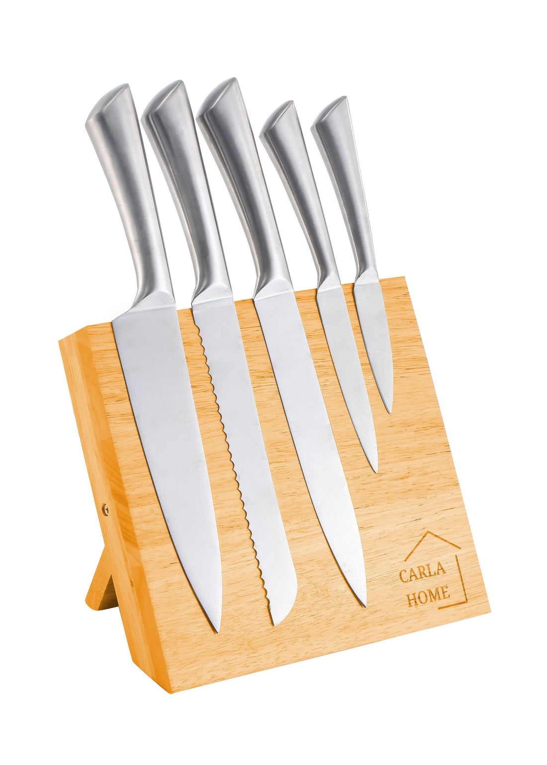 Magnetic Knife Block Holder with Strong Magnets for Home Kitchen Storage & Organisation