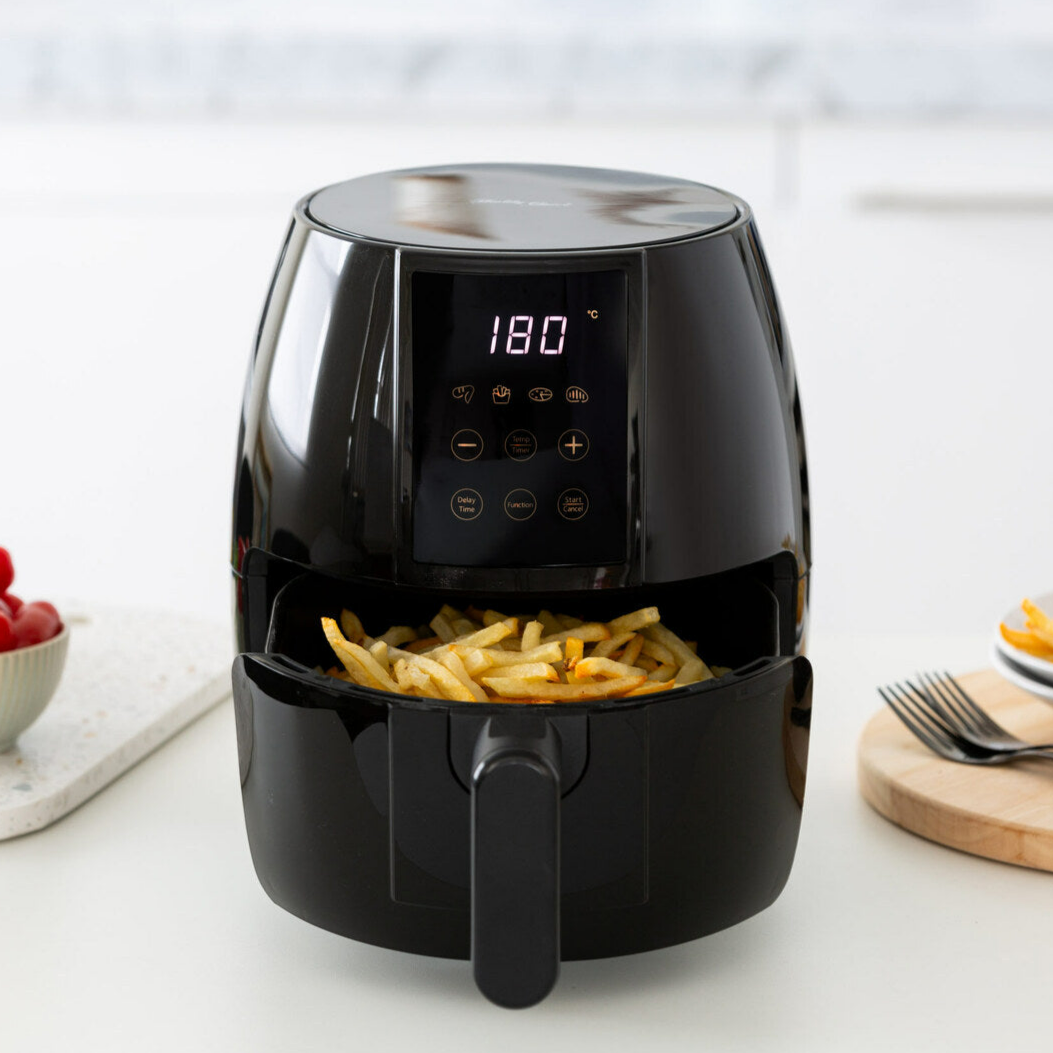 3L Digital Air Fryer with 200C Non-Stick & Removable Basket