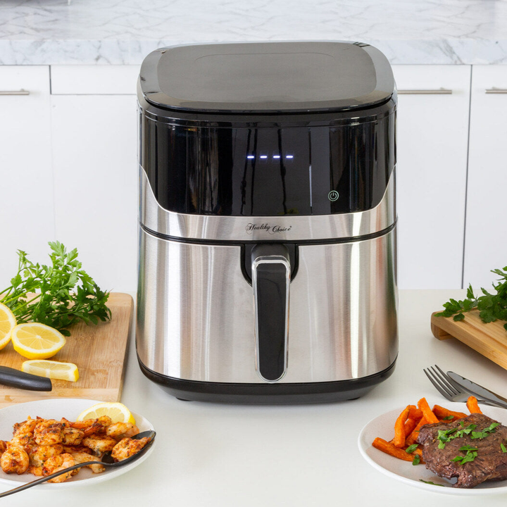 7L Air Fryer Wiz with Built-In Scale and 9 Cooking Programs