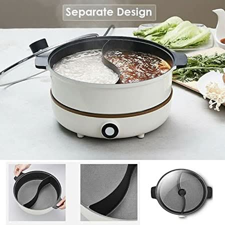 Induction Cooker with Hot Pot 300W-2100W Adjustable Power Supply