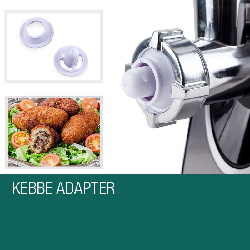 Meat Grinder Electric Stainless Steel Mincer Sausage Kebbe Maker