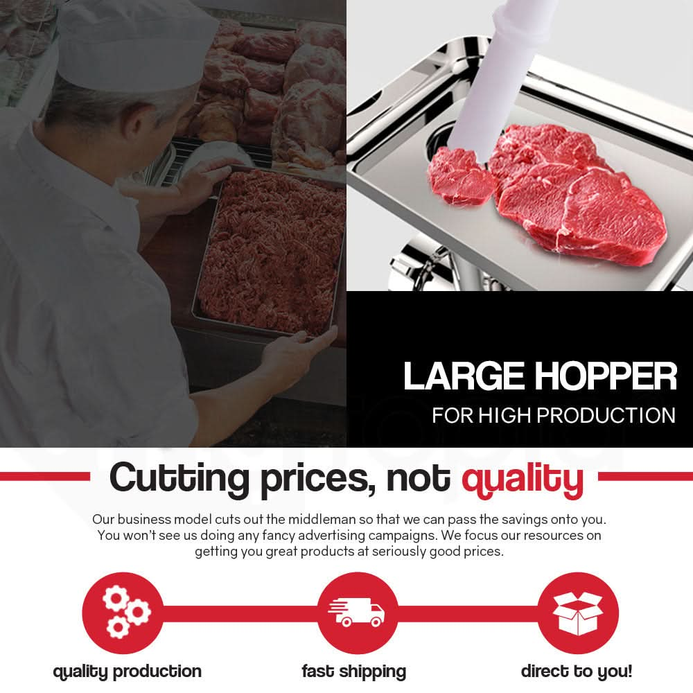 Meat Grinder Mincer Food Commercial Electric Machine Chopper Shredder