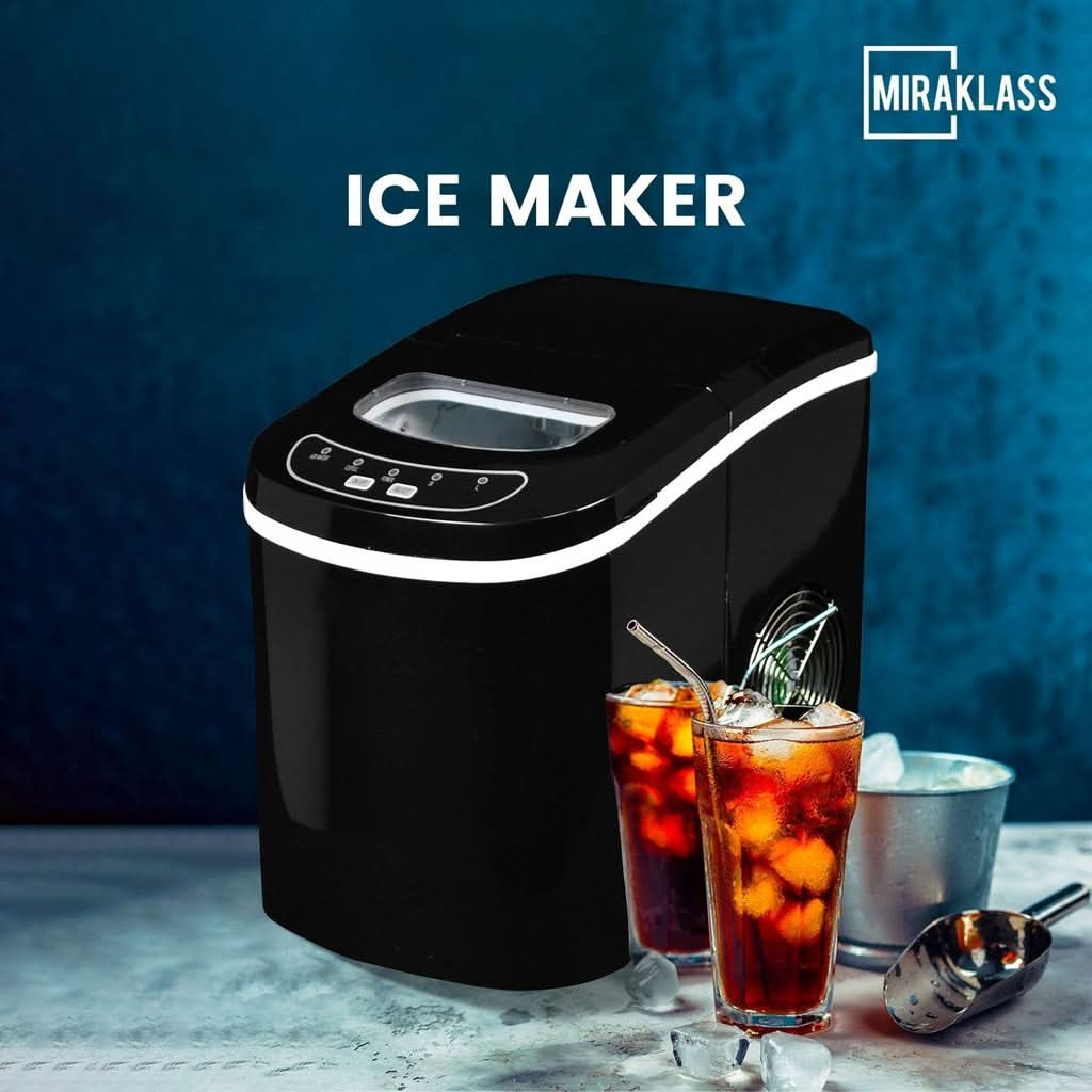 Ice Maker Machine Black 2.2L