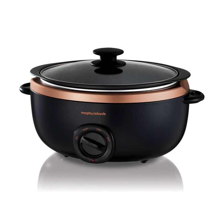 3.5l Sear & Stew Slow Cooker - Rose Gold