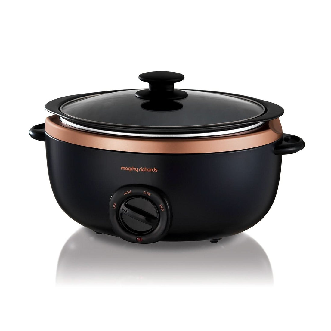 6.5l Sear & Stew Slow Cooker - Rose Gold