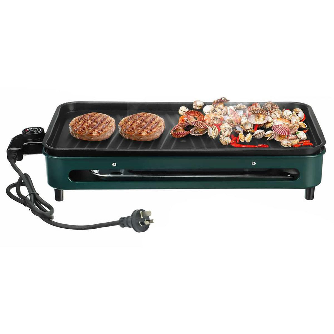 1500W Portable Household Smokeless Electric Pan Grill BBQ